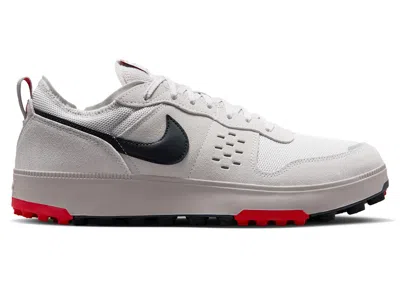 Pre-owned Nike Men's  C1ty Black Sneakers In College Grey/vast Grey/fire Red