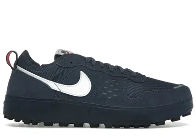 Pre-owned Nike Men's  C1ty Coveralls Sneakers In Obsidian/summit White/thunder Blue