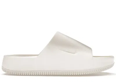 Pre-owned Nike Men's  Calm Slide Sneakers In Sail In Sand