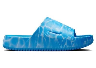 Pre-owned Nike Men's  Calm Slide Water Sneakers In Coast/signal Blue/antarctica