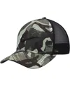 Nike Men's  Camo And Black Legacy91 Trucker Performance Snapback Hat In Camo,black
