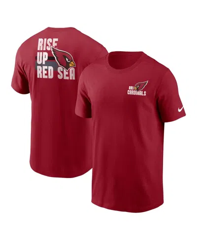 Nike Men's  Cardinal Arizona Cardinals Blitz Essential T-shirt