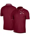 Nike Men's  Cardinal Stanford Cardinal Wordmark Performance Polo Shirt In Cardinal