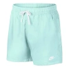 Nike Men's  Casual Sports Lacing Breathable Shorts Light Green In Blue