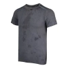 Nike Men's  Casual Sports Round Neck Training Running Short Sleeve Black T-shirt In Gray