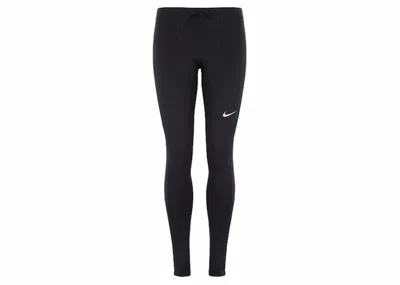 Pre-owned Nike Men's  Challenger Running Tight Joggers In Black