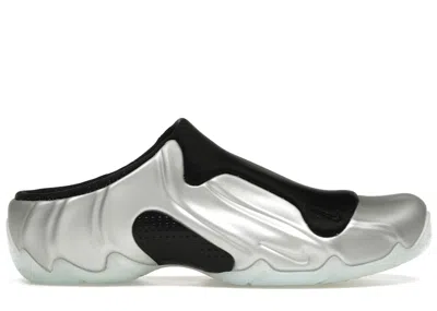 Pre-owned Nike Men's  Clogposite Chrome Sneakers In Black/metallic Silver In Multi
