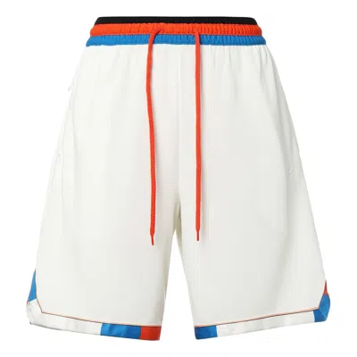 Nike Men's  Color Block Lacing Sports Shorts White