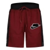 Nike Men's  Colorblock Logo Alphabet Printing Sports Shorts Red
