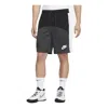 Nike Men's  Colorblock Logo Straight Shorts Black Gray