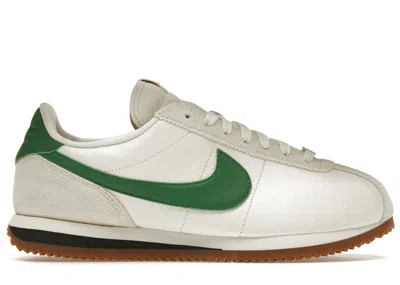 Pre-owned Nike Men's  Cortez Gum Sneakers In Sail/aloe Verde/black