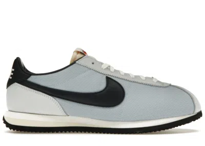 Pre-owned Nike Men's  Cortez Sneakers In Light Armory Blue/dark Obsidian/pure Platinum