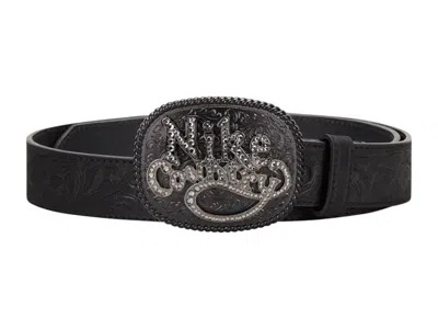 Pre-owned Nike Men's  Country Belt In Black
