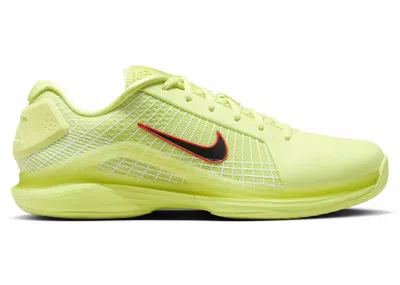 Pre-owned Nike Men's  Court Air Zoom Vapor 12 Hypersmash Hc Black Sneakers In Light Lemon Twist/light Crimson/w In Multi