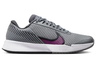 Pre-owned Nike Men's  Court Air Zoom Vapor Pro 2 Hc Sangria Sneakers In Darkin Smoke Grey/dark Smoke Grey/black In Multi