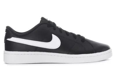 Pre-owned Nike Men's  Court Royale 2 Low Sneakers In Black/white In Multi