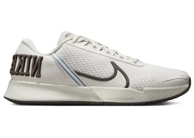 Pre-owned Nike Men's  Court Vapor Pro 2 Hc Heritage Sneakers In Light Orewood Brown/baroque Brown/aegean Storm In Multi