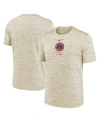 Nike Los Angeles Angels City Connect Practice Velocity  Men's Dri-fit Mlb T-shirt In Cream