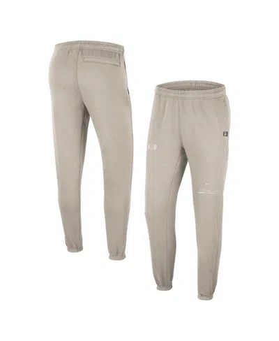 Nike Men's  Cream Michigan State Spartans Jogger Pants In Gray