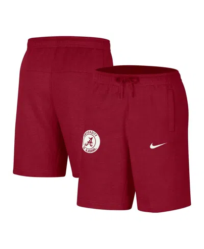 Nike Men's  Crimson Alabama Crimson Tide Logo Shorts