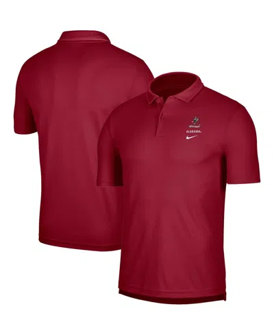 Nike Men's  Crimson Alabama Crimson Tide Uv Performance Polo Shirt