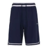 Nike Men's  Dri-fit Dna Logo Printing Stripe Drawstring Lacing Sports Shorts Deep Navy Blue