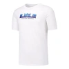 Nike Men's  Dri-fit Lebron Casual Sports Basketball Short Sleeve T-shirt In White