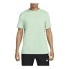 Nike Men's  Dri-fit Logo Solid Color Training Sports Short Sleeve Malachite Green T-shirt