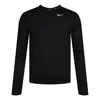 Nike Element Logo-print Dri-fit T-shirt In Black