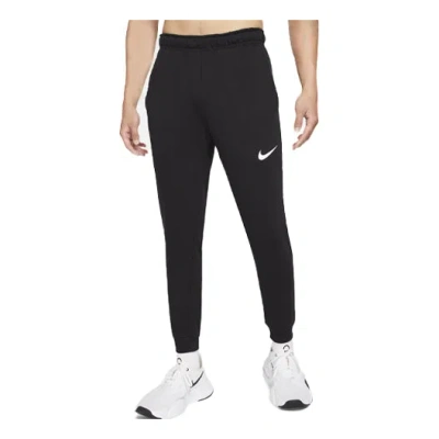 Nike Men's  Dri-fit Solid Color Casual Training Sports Pants/trousers/joggers Black
