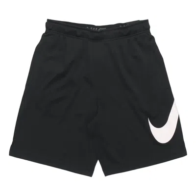 NIKE MEN'S NIKE DRI-FIT TRAINING BLACK SHORTS