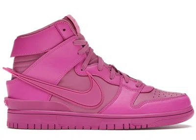 Pre-owned Nike Men's  Dunk High Ambush Sneakers In Active Fuchsia/lethal Pink