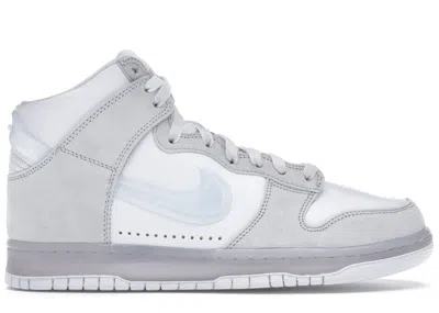 Pre-owned Nike Men's  Dunk High Slam Jam Sneakers In White/clear/pure Platinum