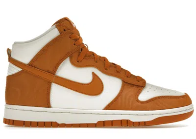 Pre-owned Nike Men's  Dunk High Sneakers In Monarch/sail