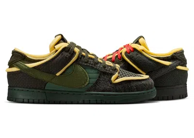 Pre-owned Nike Men's  Dunk Low Cactus Plant Flea Market Swamp Sponge Sneakers In Sequoia In Green