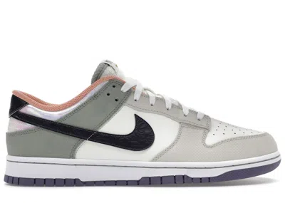 Pre-owned Nike Men's  Dunk Low Nola Sneakers In Sail/gridiron/light Bone
