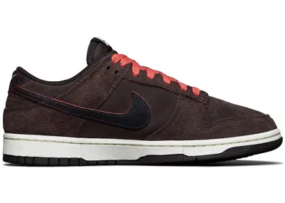 Pre-owned Nike Men's  Dunk Low Premium Sneakers In Baroque Brown/velvet Brown