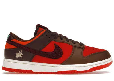 Pre-owned Nike Men's  Dunk Low Retro Prm Year Of The Rabbit (2023) Sneakers In Light Crimson/night Maroon/cocon