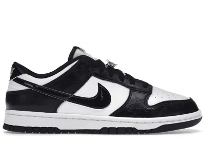Pre-owned Nike Men's  Dunk Low Se World Champs Sneakers In White/black In Multi