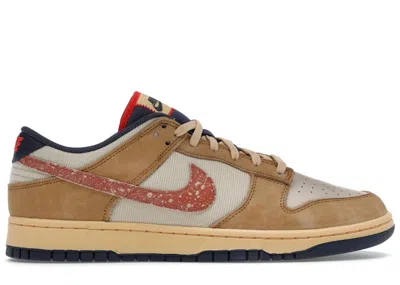 Pre-owned Nike Men's  Dunk Low Sketch And Exploration Sneakers In Wheat/burnt Sunrise/sanddrift
