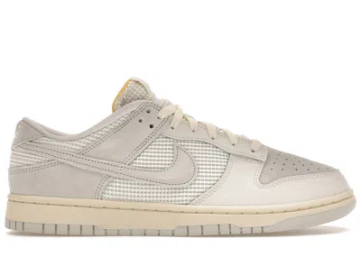 Pre-owned Nike Men's  Dunk Low Sneakers In Phantom/light Bone/sail In Multi
