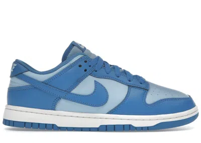 Pre-owned Nike Men's  Dunk Low Sneakers In Psychic Blue/star Blue/sail