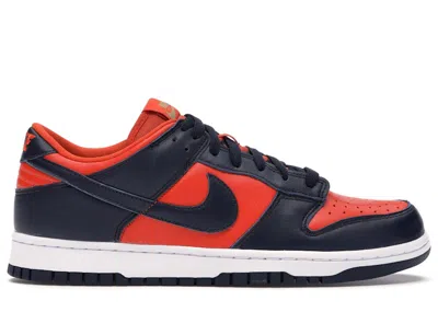 Pre-owned Nike Men's  Dunk Low Sp Champ Colors (2020) Sneakers In University Orange/marine In Multi