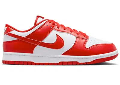 Pre-owned Nike Men's  Dunk Low St. Johns (2025) Sneakers In White/university Red In Multi