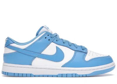 Pre-owned Nike Men's  Dunk Low Unc (2021) Sneakers In White/university Blue In Multi