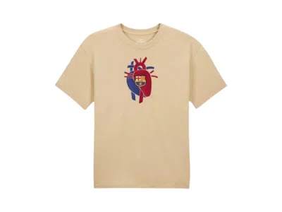 Pre-owned Nike Men's  Fc Barcelona X Patta Max90 T-shirt In Beige In Sand