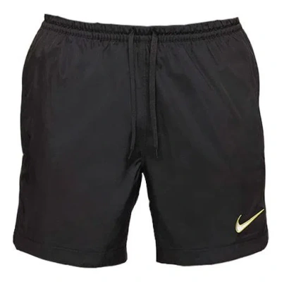Nike Men's  F.c. Soccer/football Athleisure Casual Sports Lightweight Woven Shorts Black