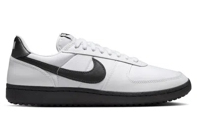 Pre-owned Nike Men's  Field General Leather Sneakers In White/sail/black