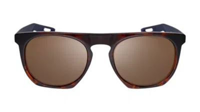 Pre-owned Nike Men's  Flatspot Xxii Sunglasses In Tortoise/brown
