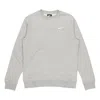 Nike Men's  Fleece Lined Embroidered Small Logo Classic Sports Gray